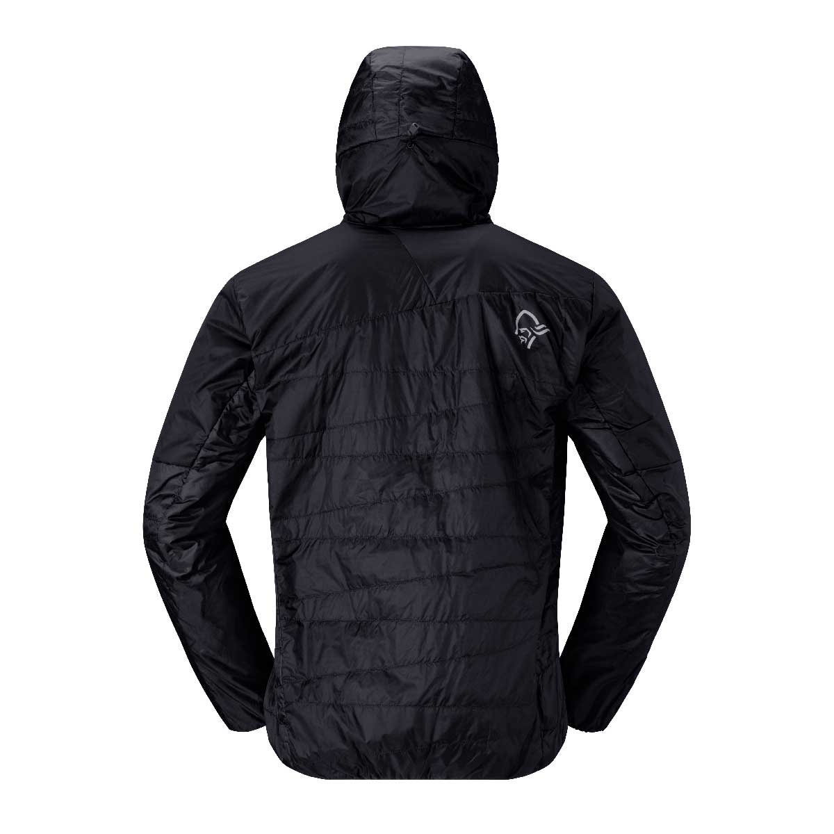 Norrona Falketind Thermo40 Hooded Jacket Men's in Caviar Black